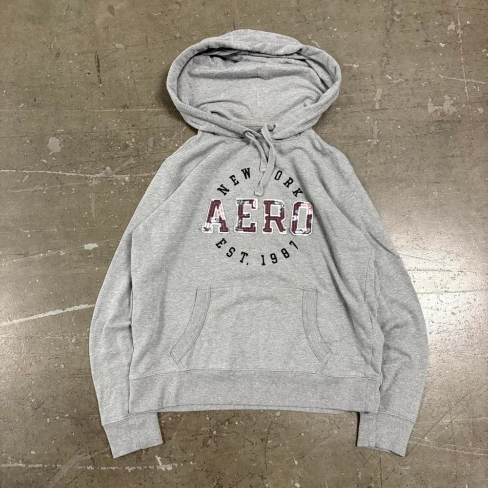 Aeropostale Hoodie Women's Size M Y2K Vintage Hollister Abercrombie & Fitch